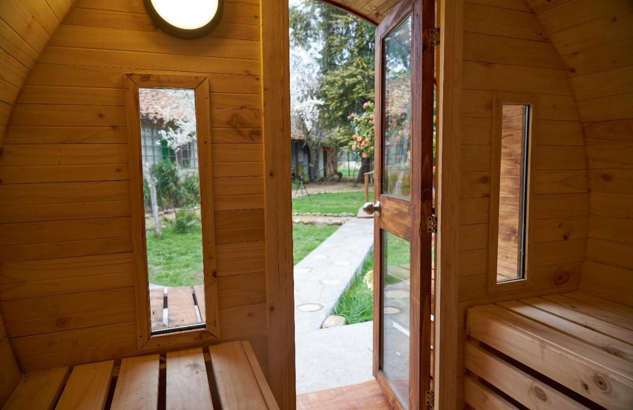 La Casa De Adobe Natural Y Mas Bulnes Екстериор снимка
