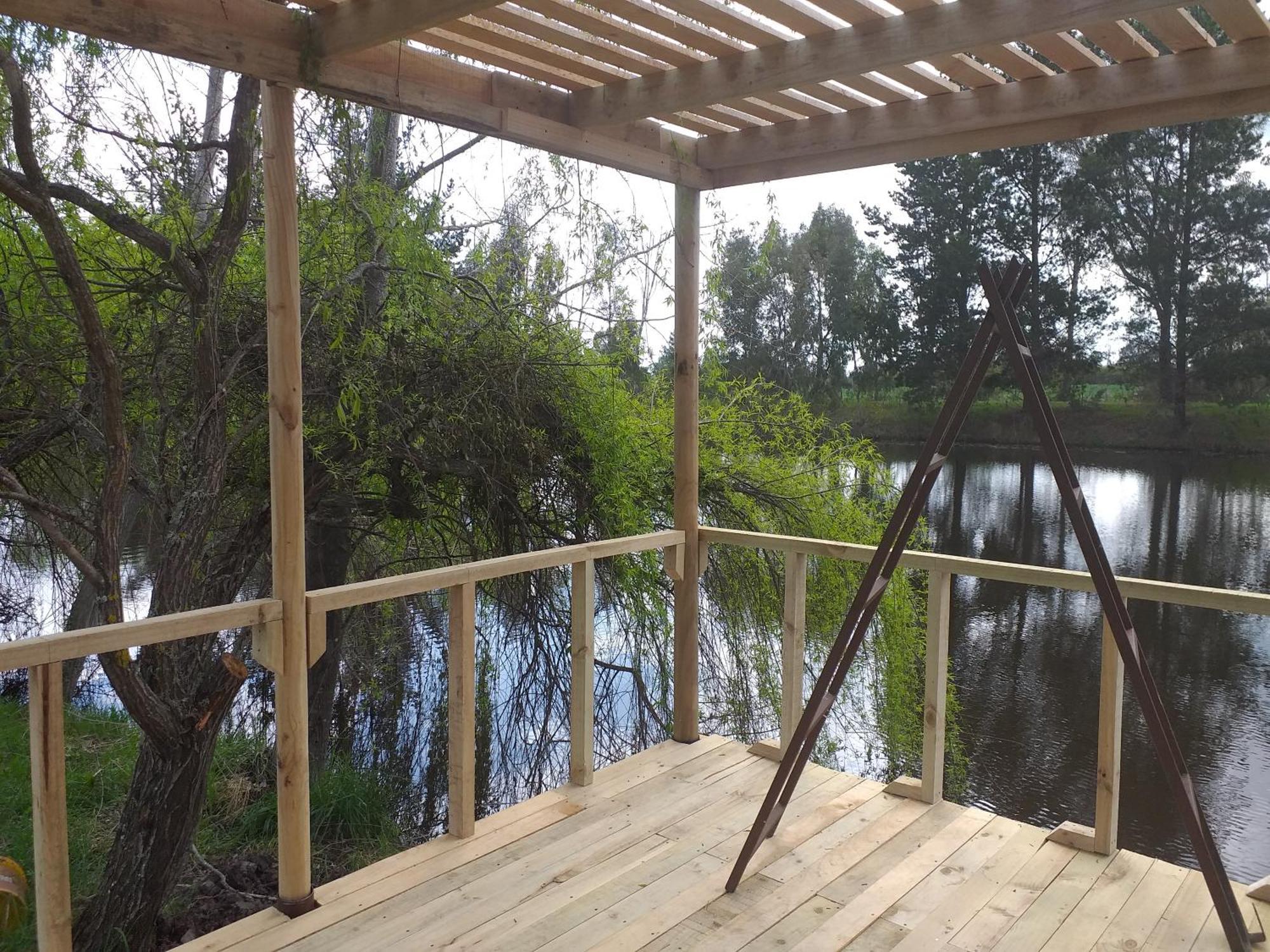 La Casa De Adobe Natural Y Mas Bulnes Екстериор снимка