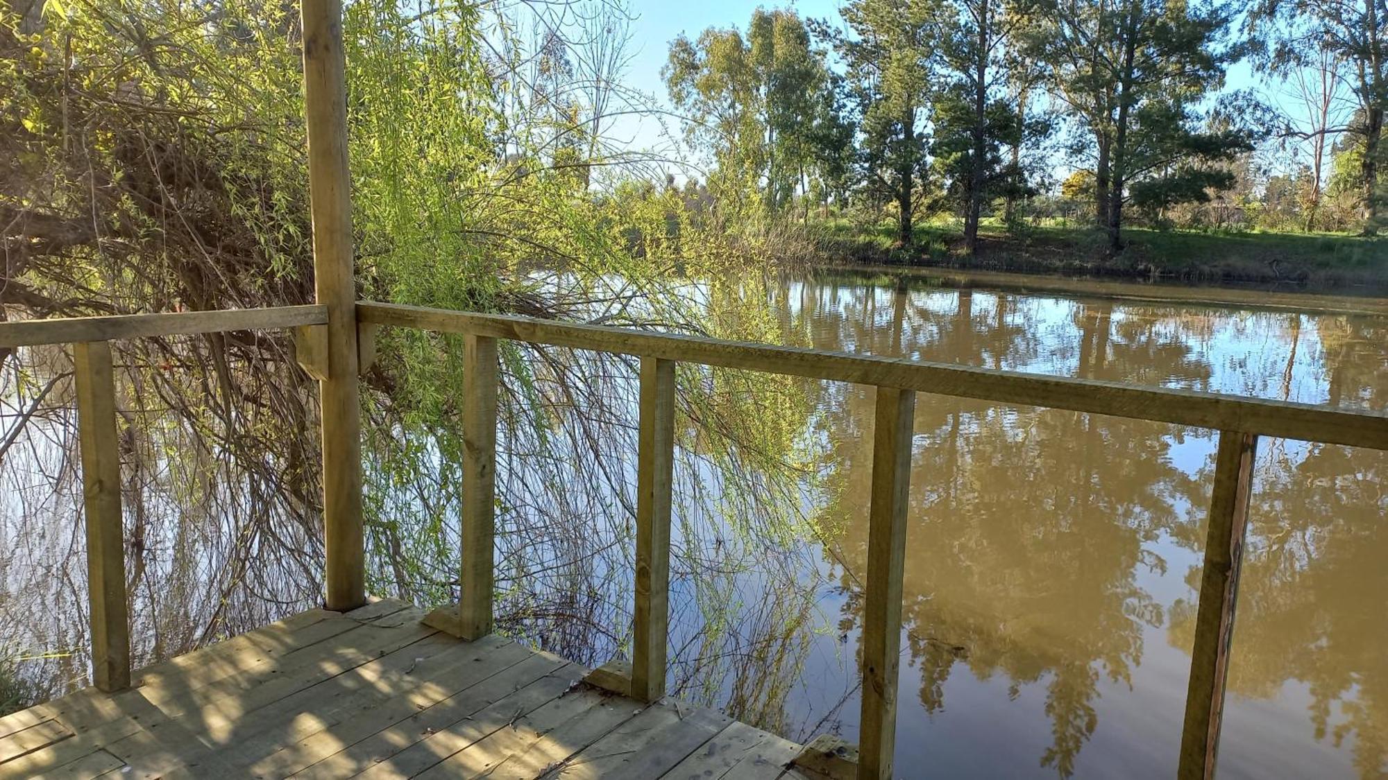 La Casa De Adobe Natural Y Mas Bulnes Екстериор снимка